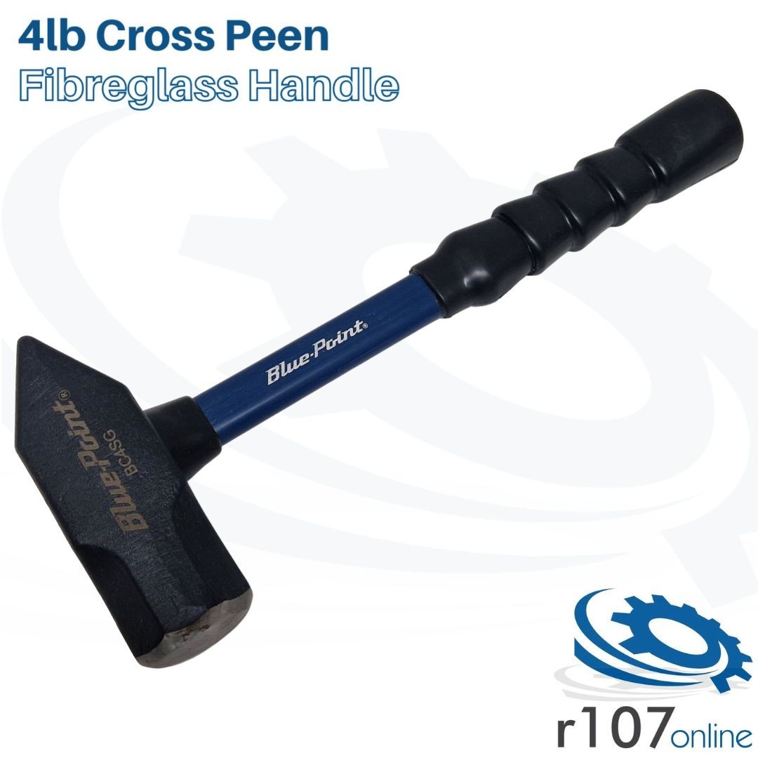 Blue Point 4lb Cross Peen Hammer BC4SG Fibreglass Handle – As sold by Snap On.