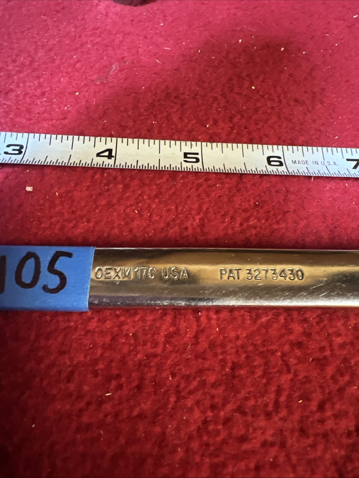 SNAP ON 17MM OEXM170A 12 PT COMB OPEN / BOX END METRIC WRENCH 17 MM
