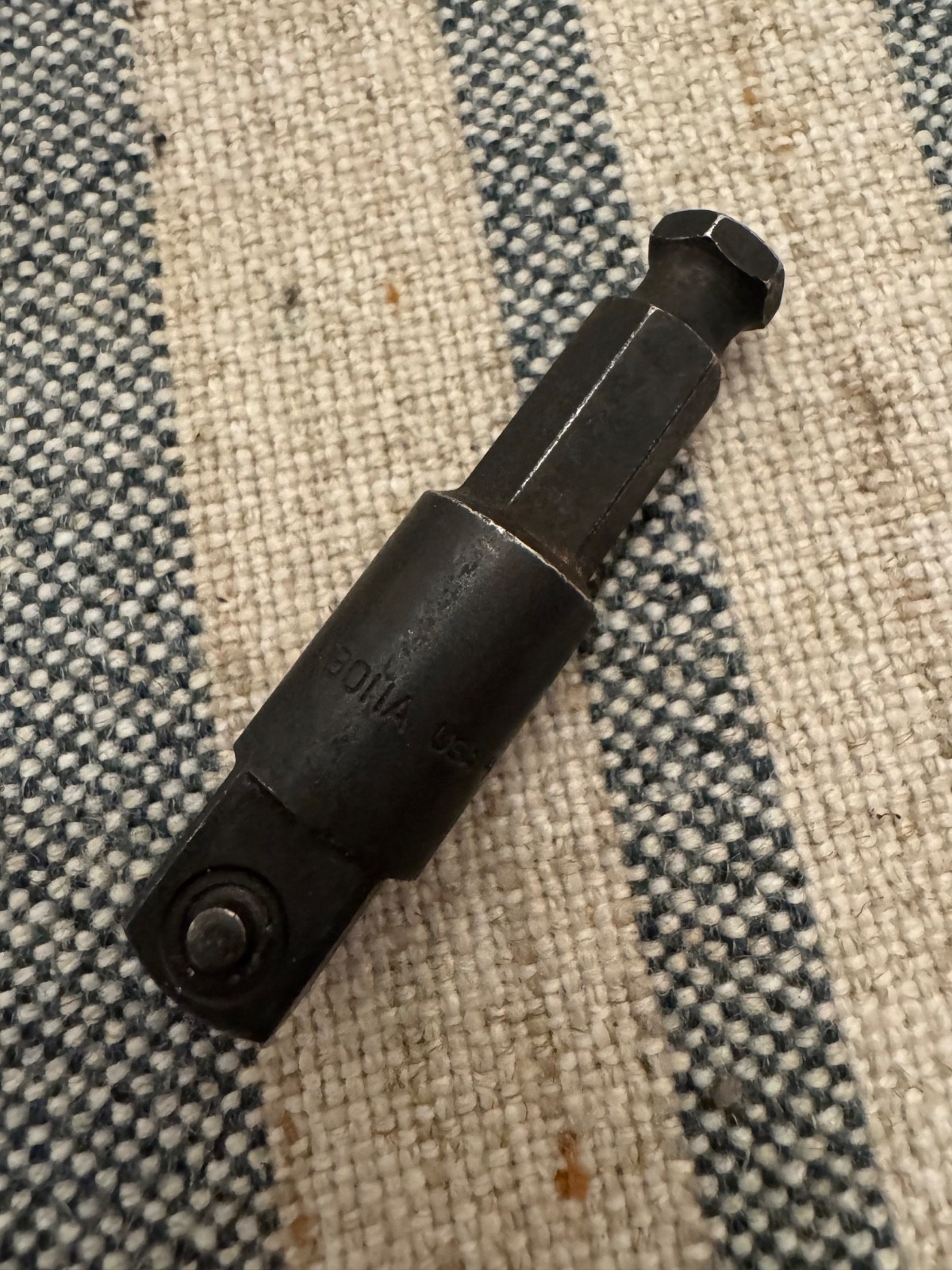 Snap-On A3011A 7/16” Hex 1/2” Drive Locking Pin Power Adapter USA