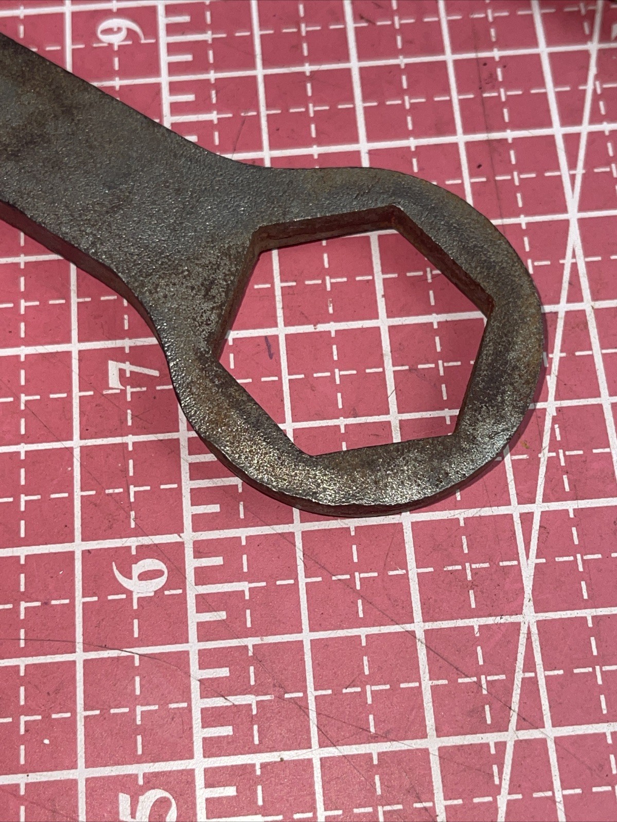 Vintage Yamaha 22 X 29 MM Metric 6 Point Box End Motorcycle Spanner Wrench