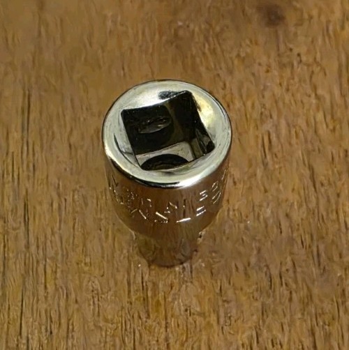 Craftsman USA 5/32″ Socket 6 point 1/4″ Drive Inverted G 43481
