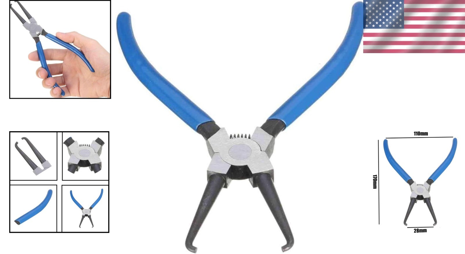 Professional Fuel Line Plier with Ergonomic Grip – Ideal for Maintenance Tasks