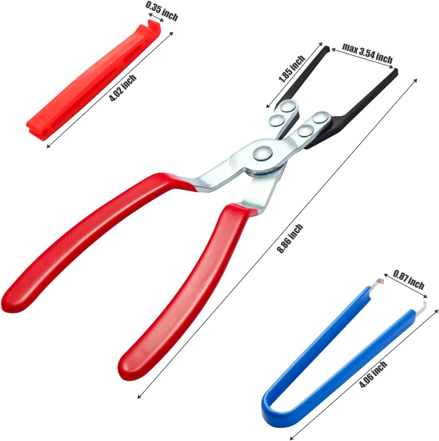 6-Piece Automotive Relay Puller and Fuse Tool Set – Efficient Electrical Repair