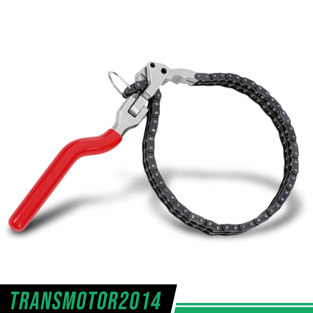 Heavy-Duty Ratcheting Chain Wrench Fittings 60-160mm Oil Filter Change Pipe