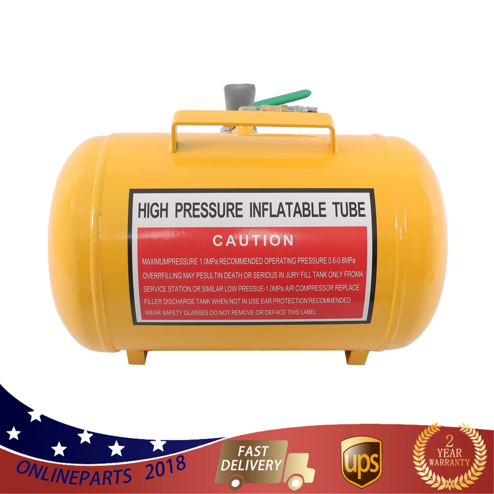 5 Gallon Heavy Duty Air Tire Bead Seater Blaster Seating Tool Carbon Steel 145