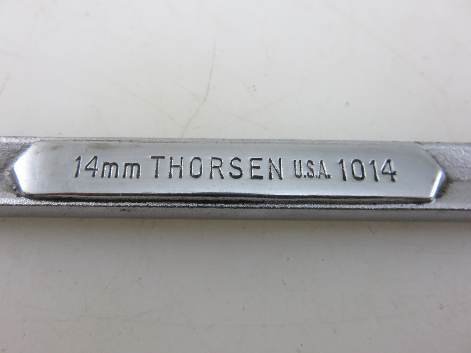 Thorsen 1014 Metric Combination Wrench 14mm 12pt 7.25″ Long Vintage Made In USA