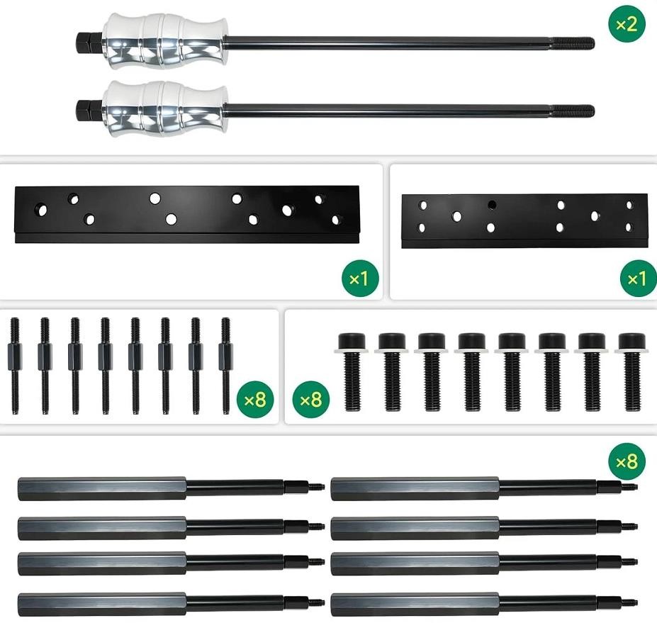 EN-51146 Fuel Injector Rail Assembly Tool Kit NEW Master Replacer Set Universal