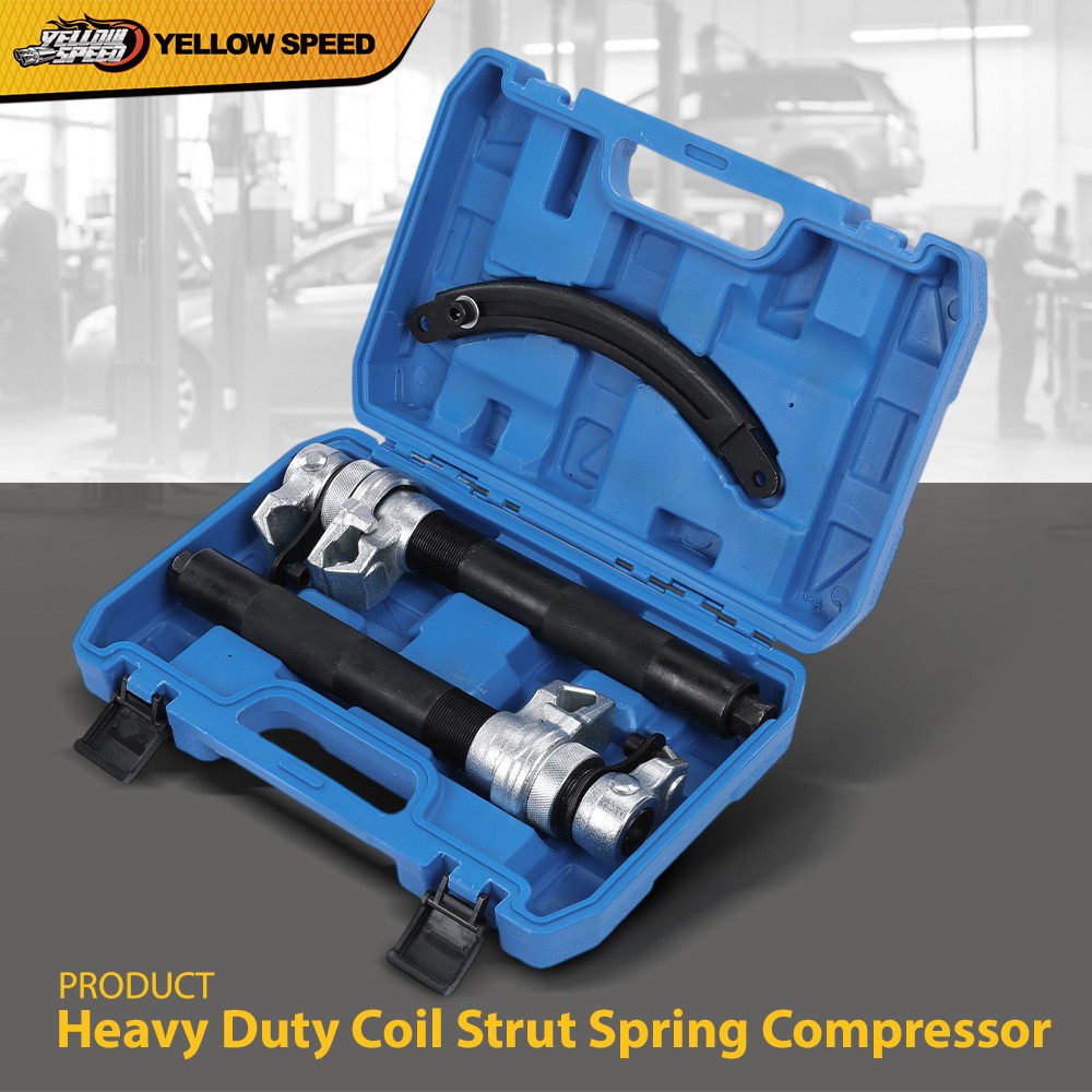 Heavy Duty Coil Strut Spring Compressor Remover Installer Suspension Auto Tool