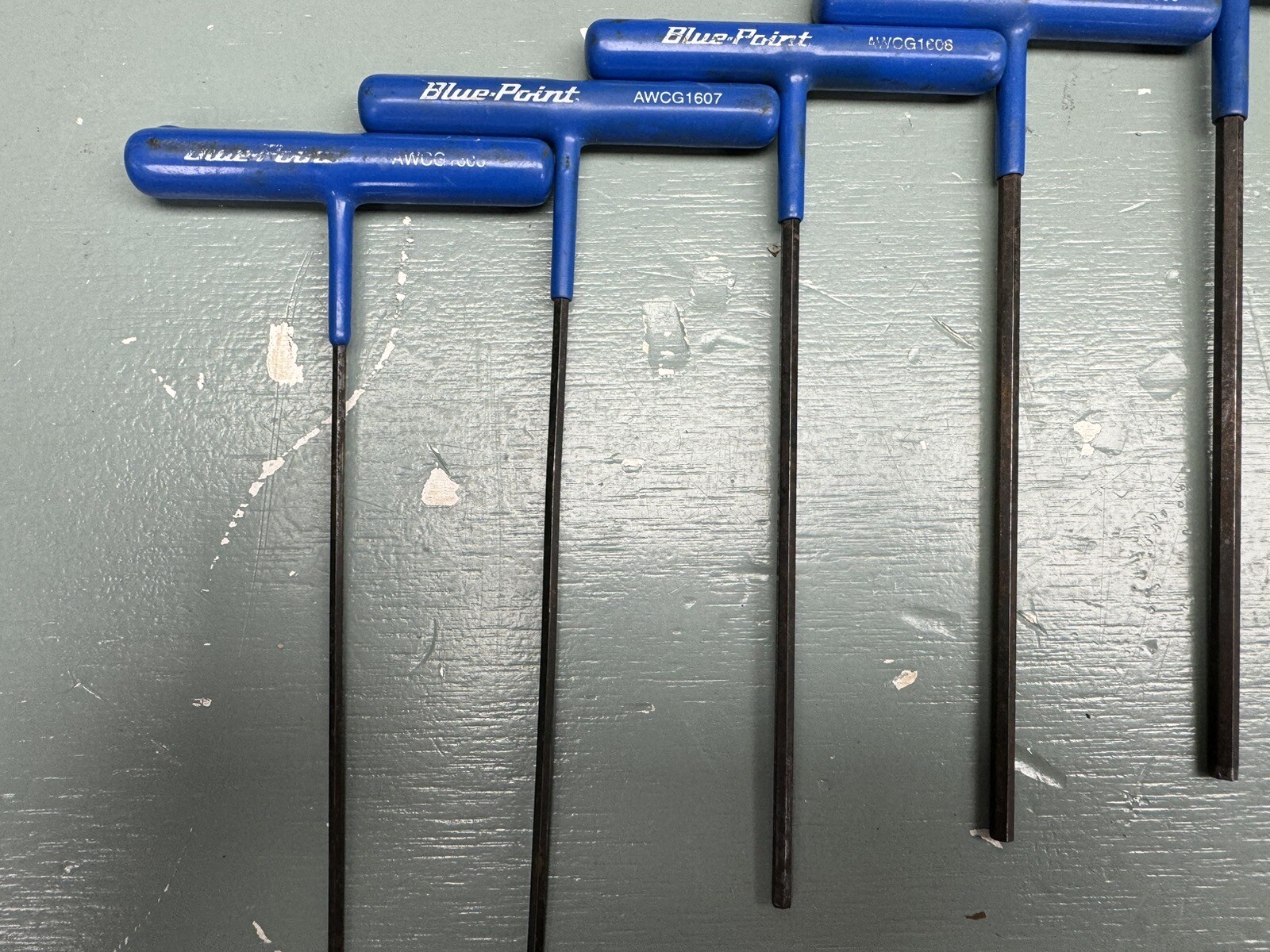 Blue-Point Tools USA 15 PIECE T-HANDLE HEX KEY SET SEE PHOTOS
