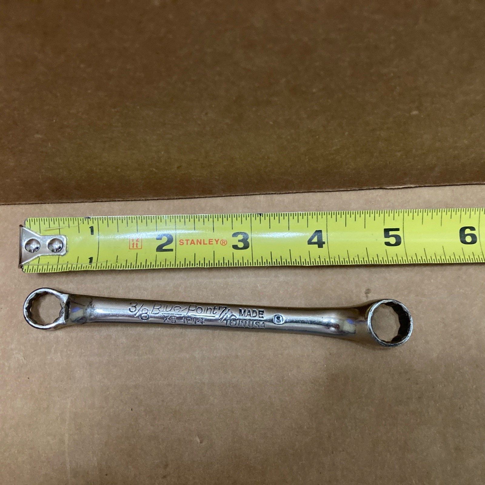 Blue Point XS1214 Offset Box End Wrench 3/8″x7/16″ USA