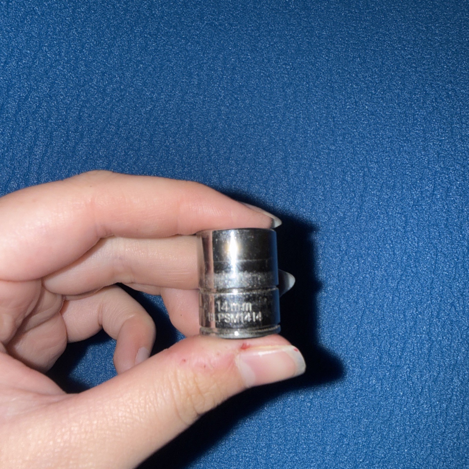 Blue-Point Tools BLPSM1414. 1/4″ DRIVE, 14MM. SOCKET, SHALLOW 6Pt USA
