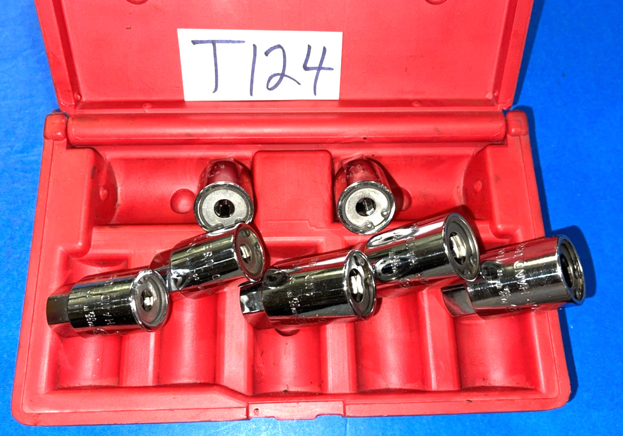 AST TOOLS 7 PIECE MULTI DRIVE STUD EXTRACTOR/ INSTALLER SAE/METRIC SET