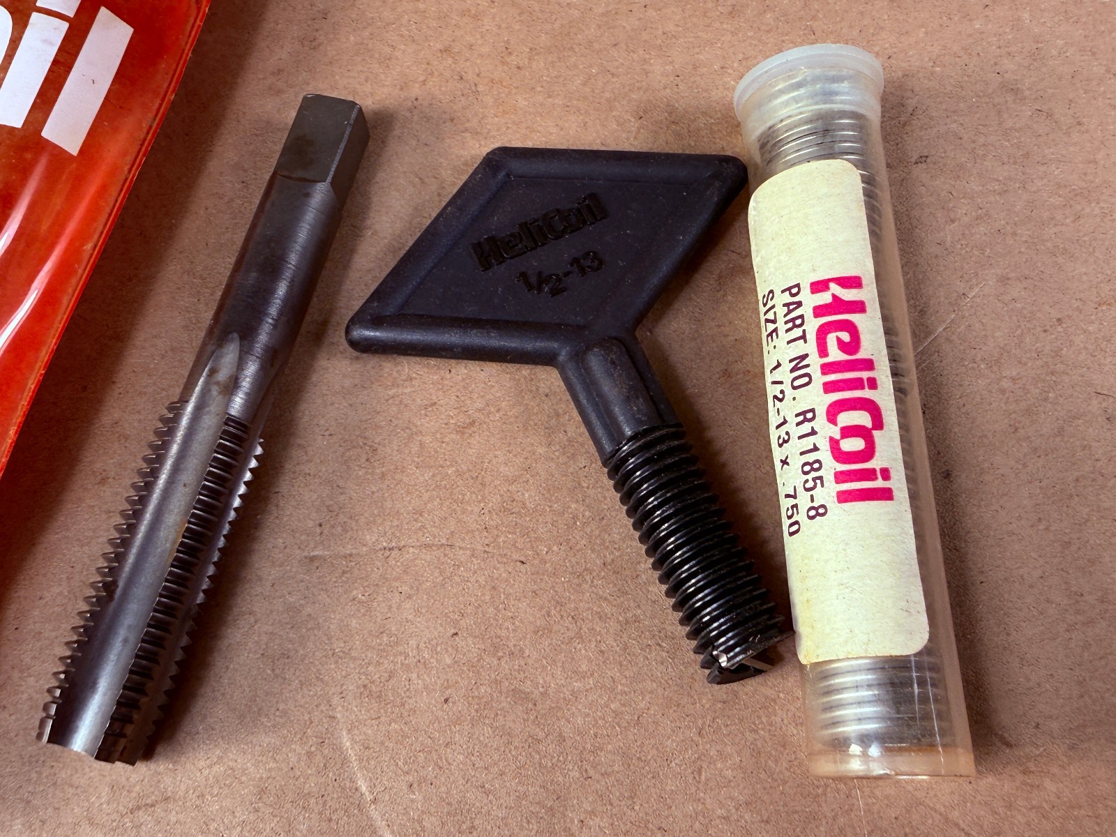 1/2-13 Helicoil USA Thread Repair Kit 6 Inserts Part 5521-8 – New Old Stock
