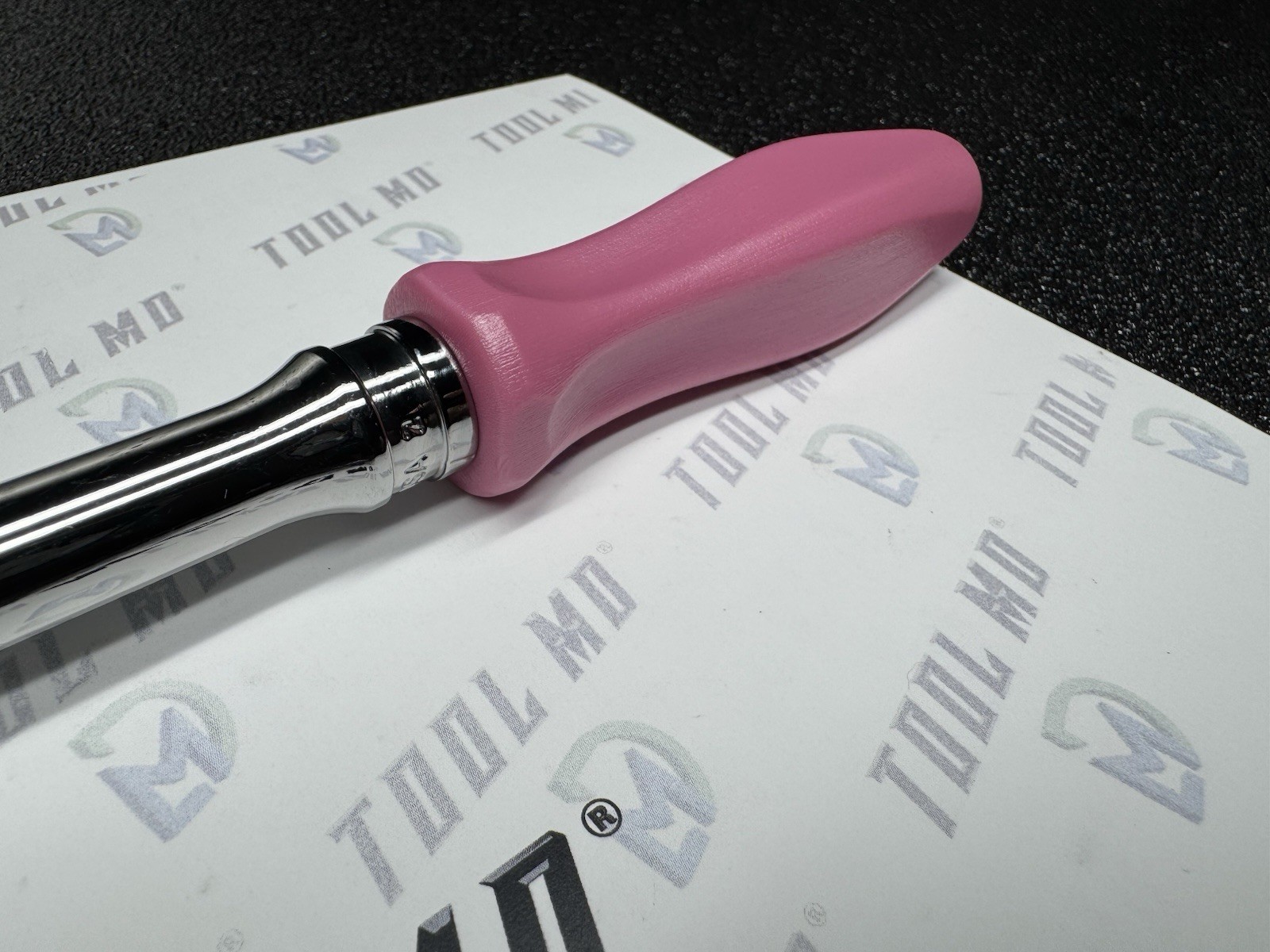 Snap-on Tools PEARL PINK 3/8″ Drive Hard Grip Multi-Position Ratchet FHD80MP