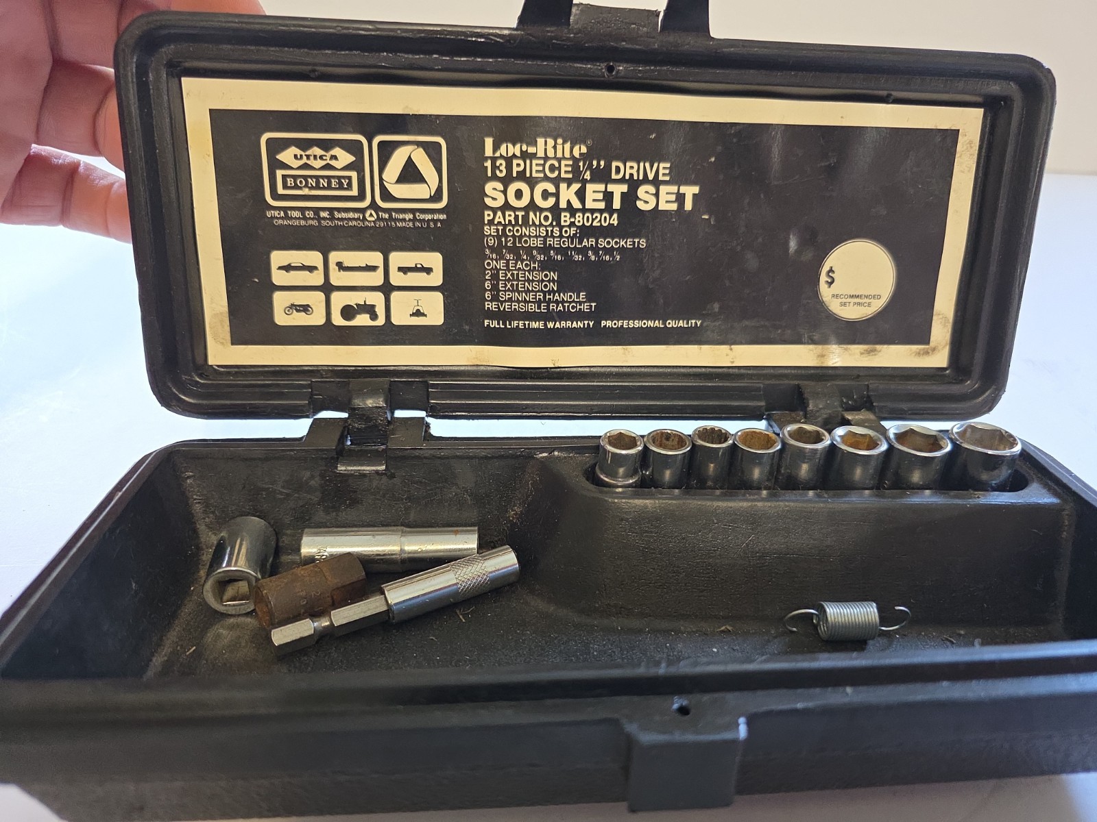 BONNEY TOOLS PROFESSIONAL QUALITY B-80204 CASE ONLY