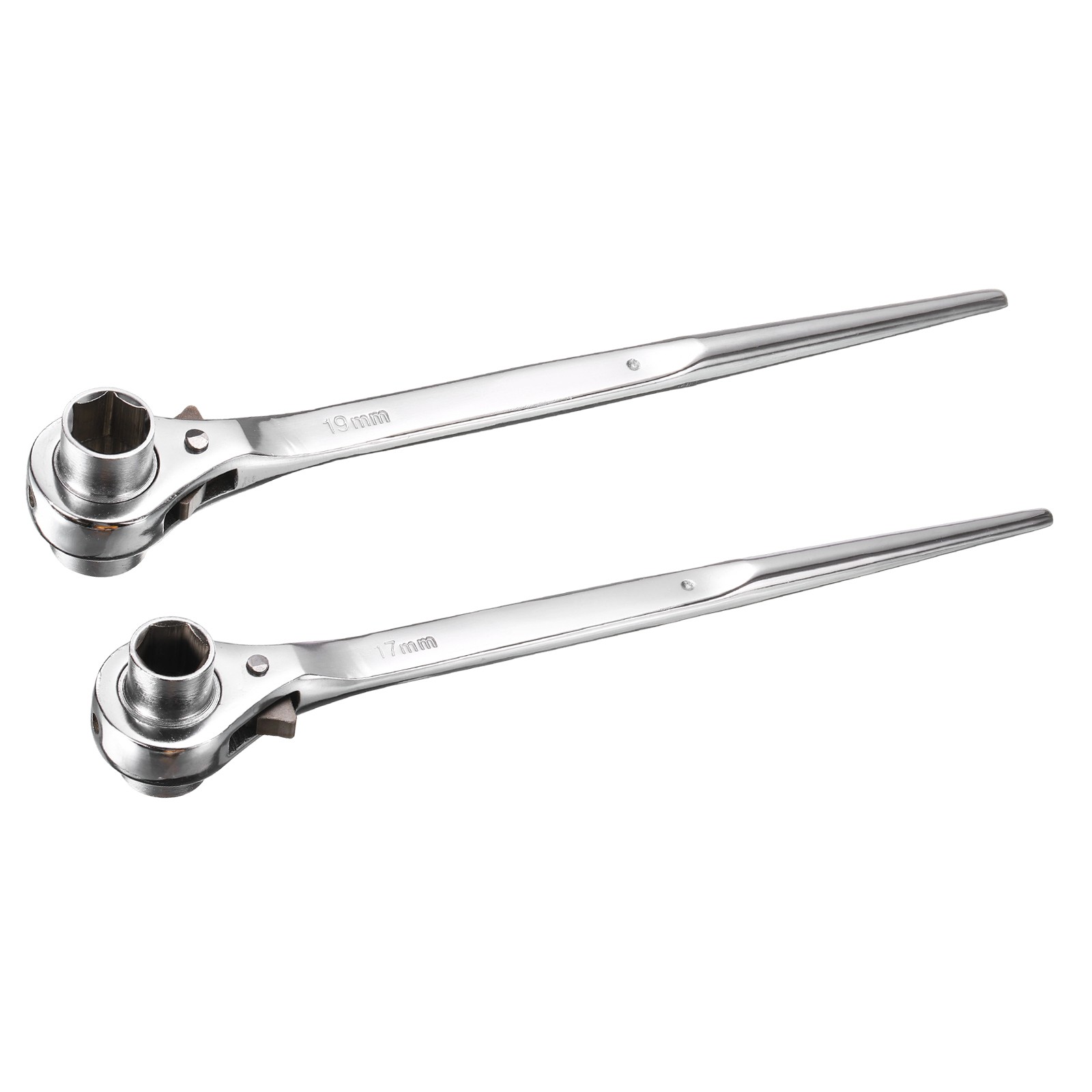 19x22mm,17mmx19mm Hexagon Scaffold Podger Ratchet Spanner Set