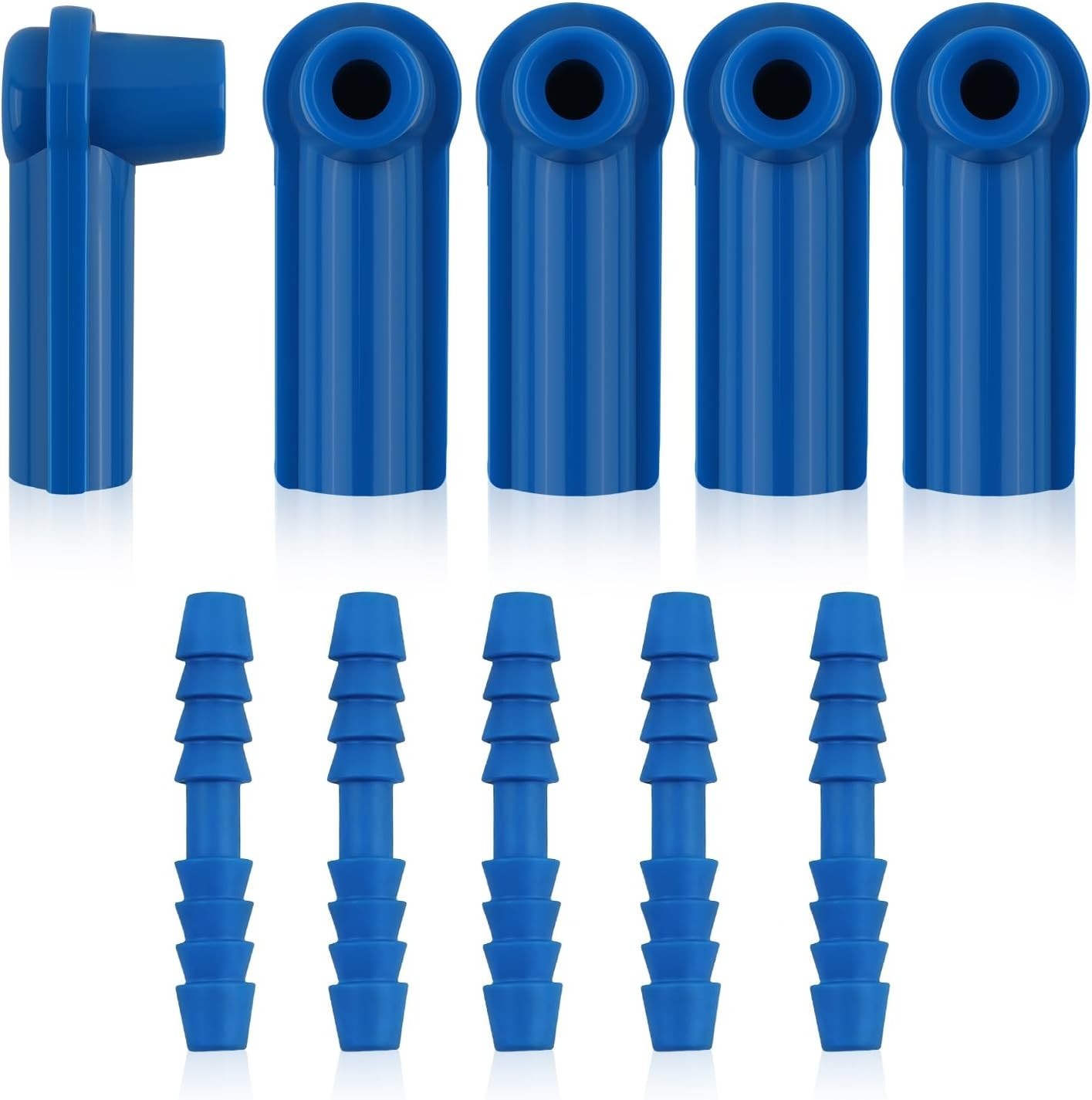 Quick Change 5PCS Brake Bleeder Connectors – Compatible with Most Vehicles