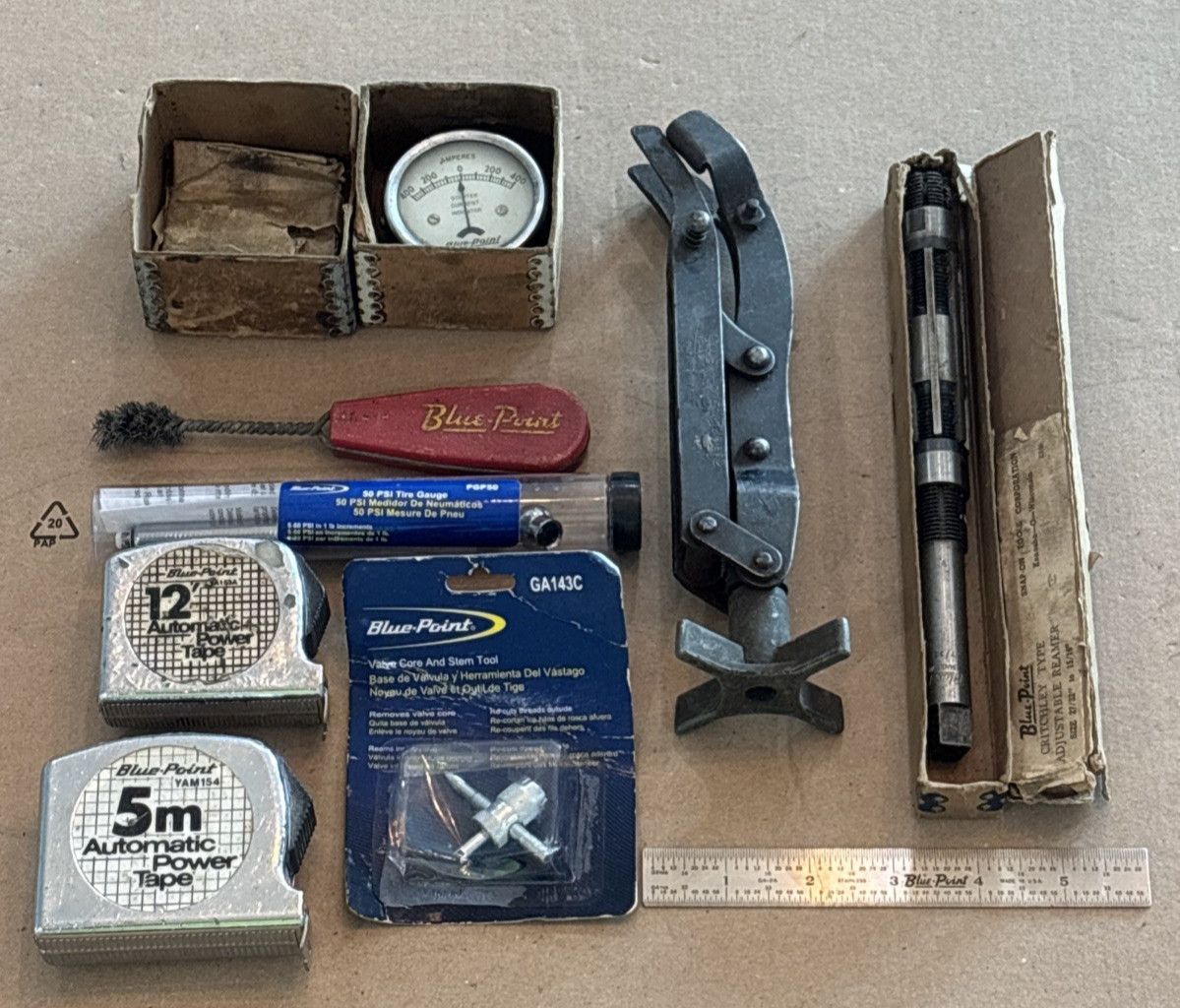 Blue Point Tools Misc. Lot – Reamer – Spreader – Starter Ind. Gauge + More