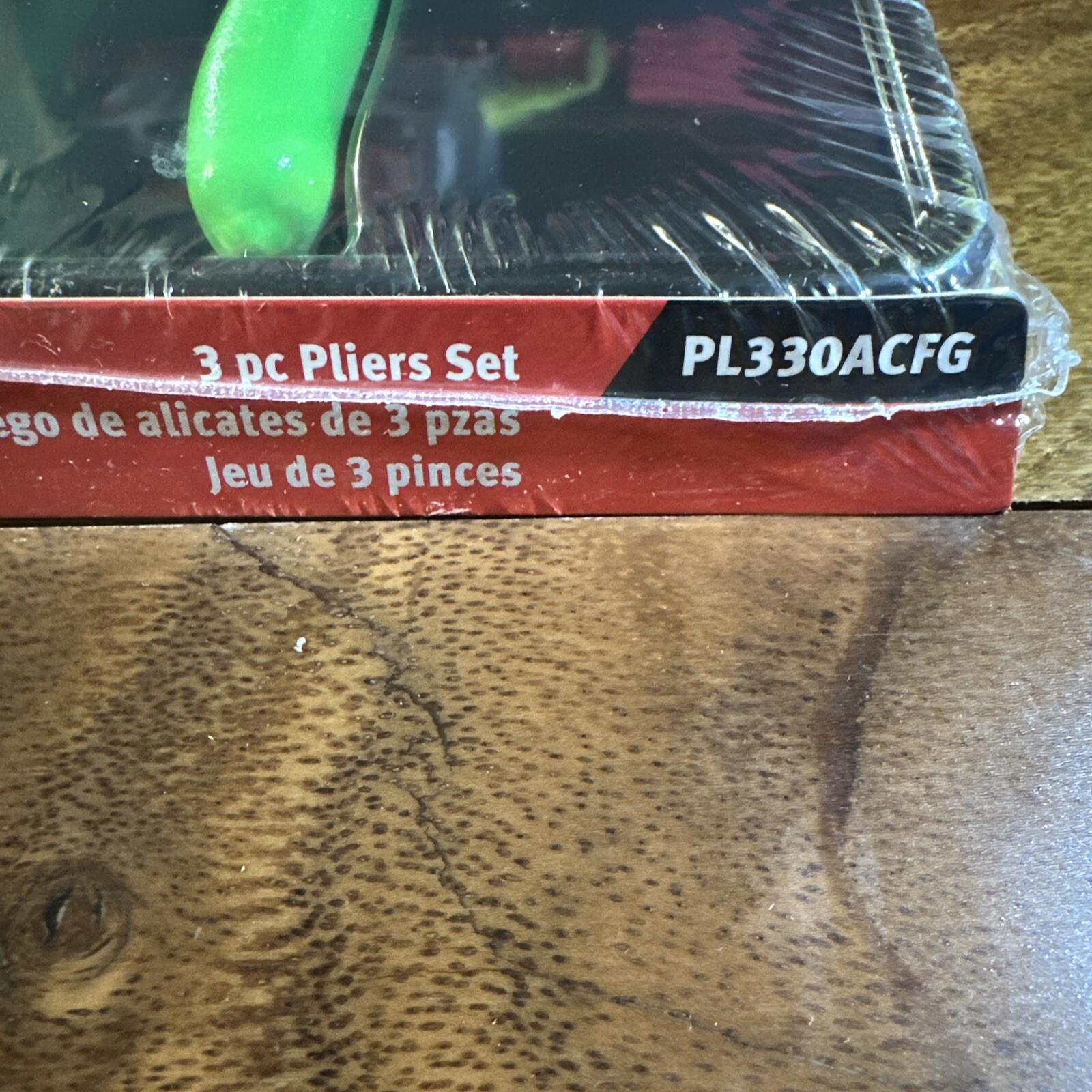 NEW Snap On Tools PL330ACFG GREEN SOFT GRIP 3 Piece HD Plier Set FREE EXPEDITED
