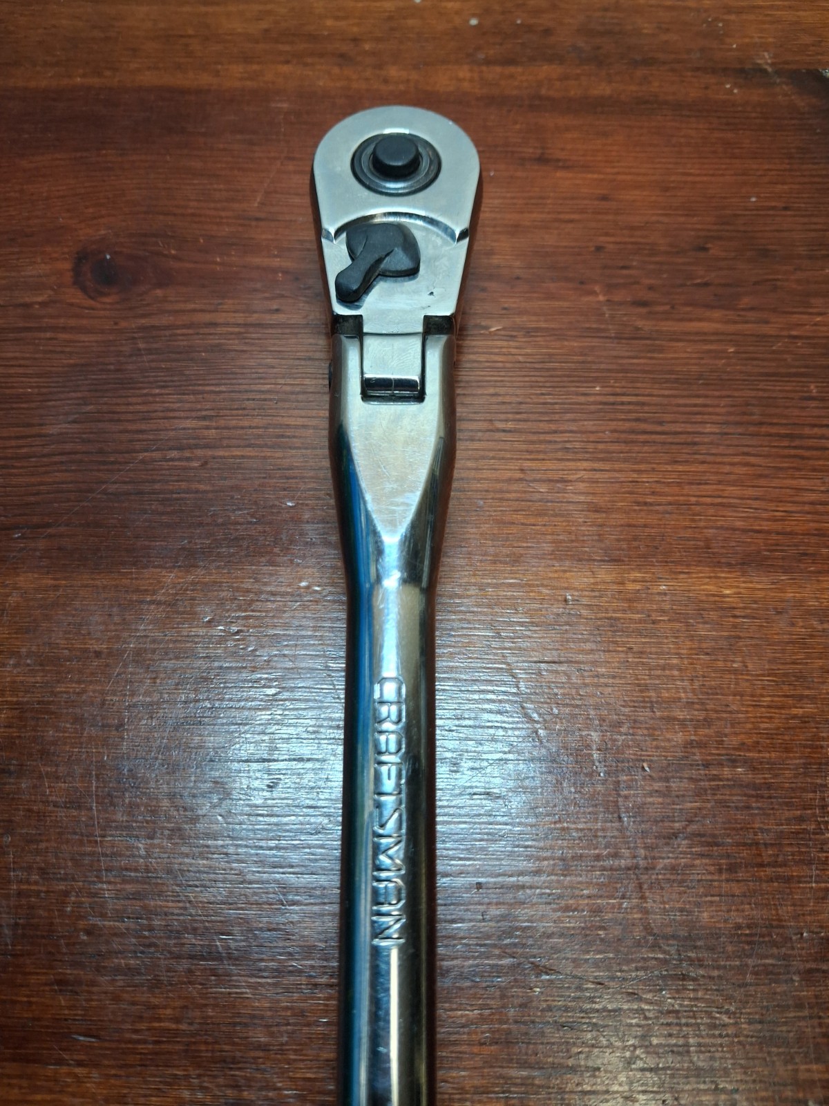 Craftsman 44836 3/8 Drive Quick Release Flex Head Ratchet Black Plastic Grip