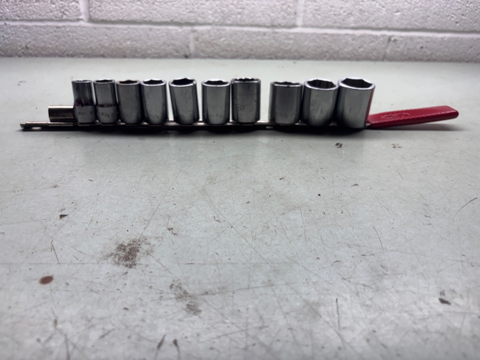 PAR-X (Snap On) 1/2″ Drive 6 Point SAE Socket Set 1/2” – 1-1/16” Made in USA