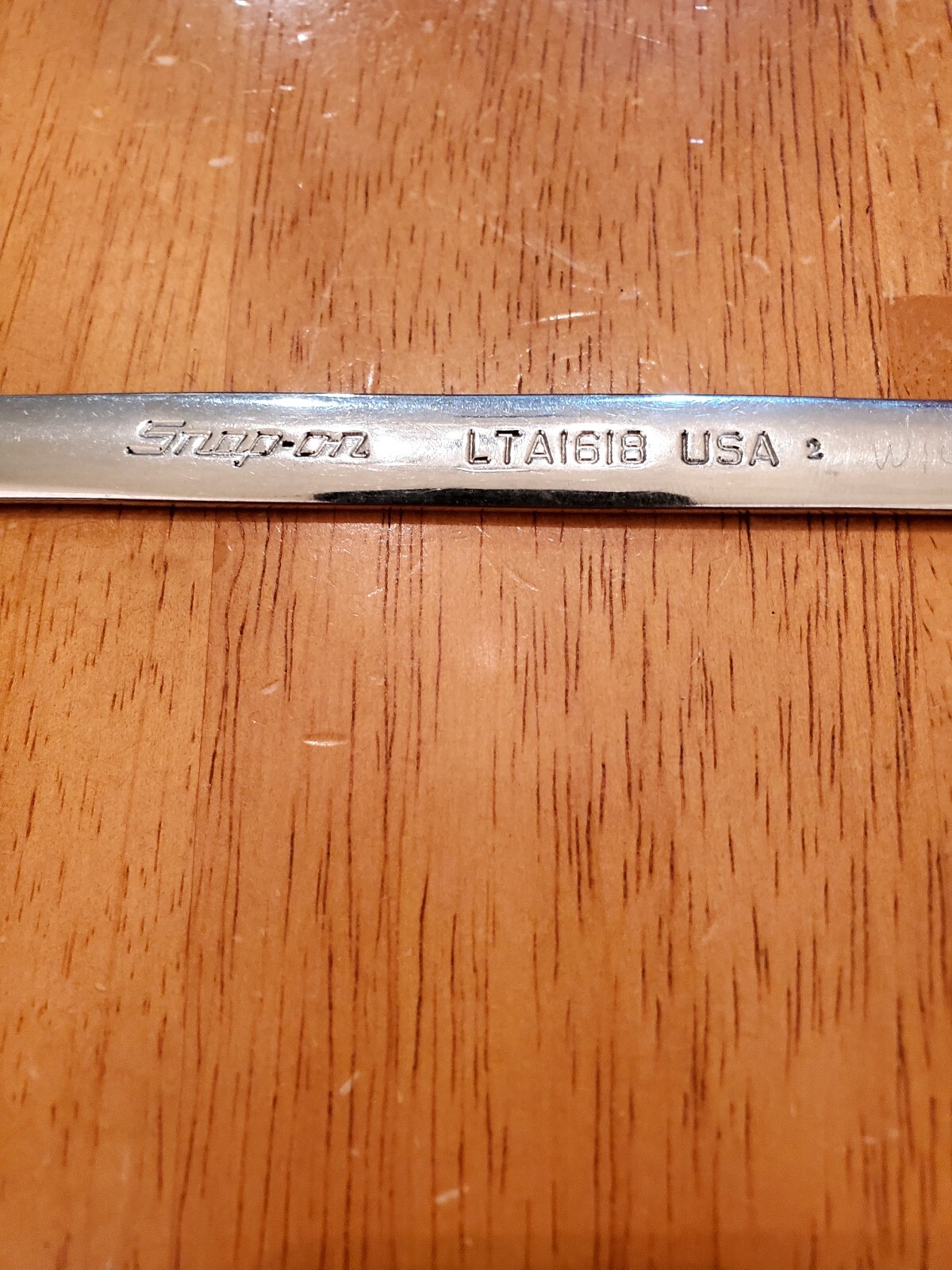Snap On 1/2-9/16 Low Torque Slime Line Open End Wrench LTA1618