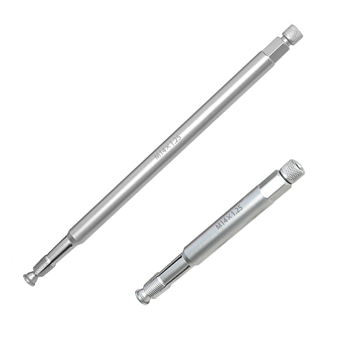 14mm Spark Plug Thread Repair Tool Kit – M14x1.25 Back Tap & Chase Taps, 2 Pack