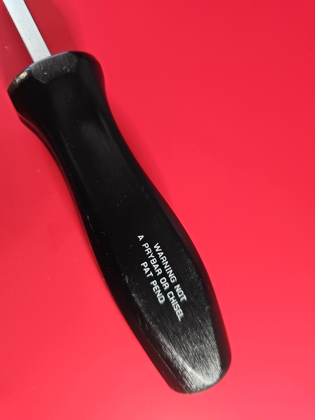 Vintage Snap On SDD44 Square Shank Heavy Duty Screwdriver from the 90s
