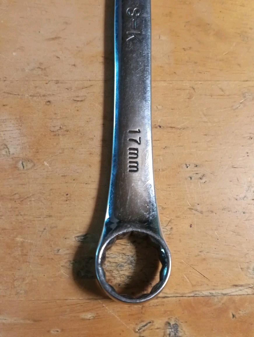 S-K 17 Millimeter Combo Wrench, 12 Point