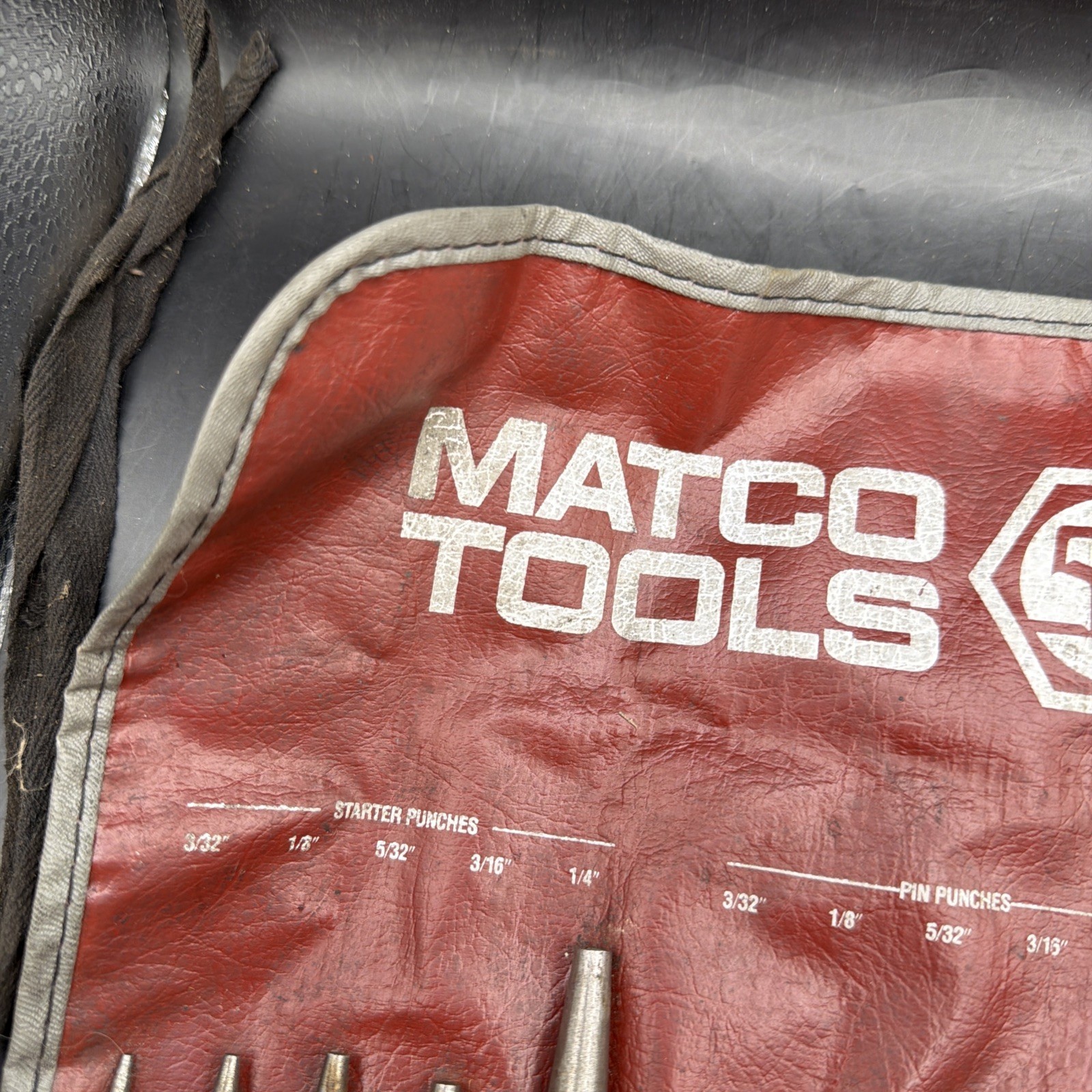 Matco Tools Punch Chisel Set 17-Piece Kit With Storage Pouch SPL17K
