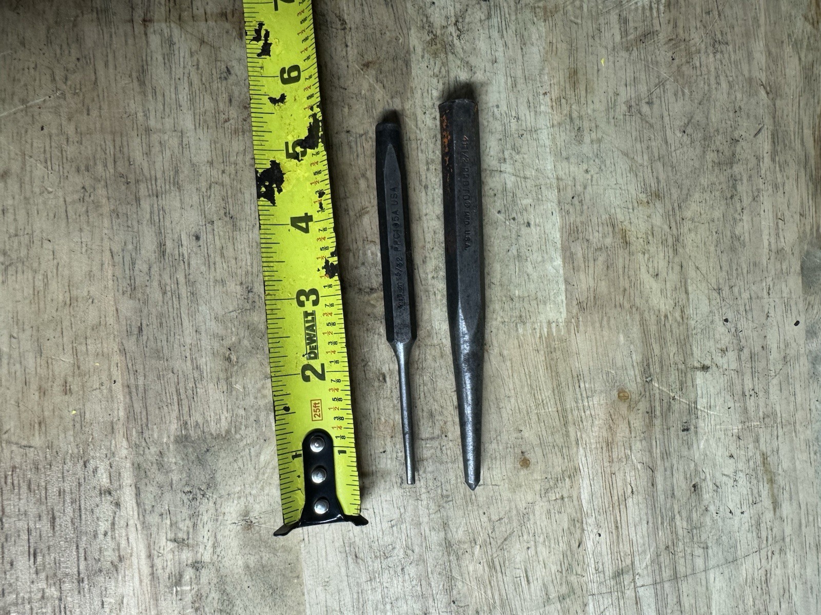 🔧 Snap-on And Proto 2 Piece Punch Set –PPC105A,