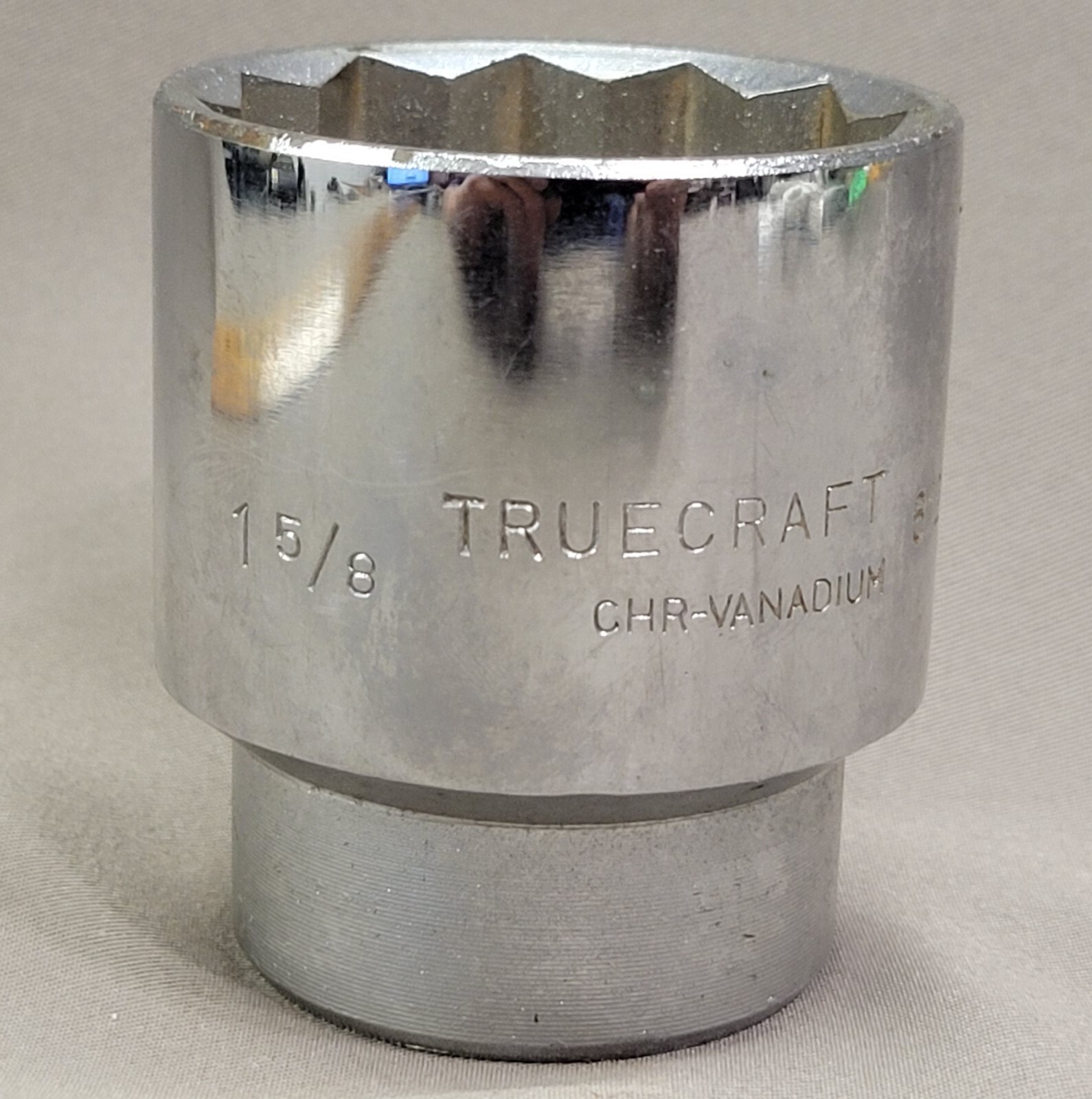 True-Craft 1-5/8″ Jumbo Socket 3/4″ Drive 12pt. # 61252 Japan Chrome Vanadium
