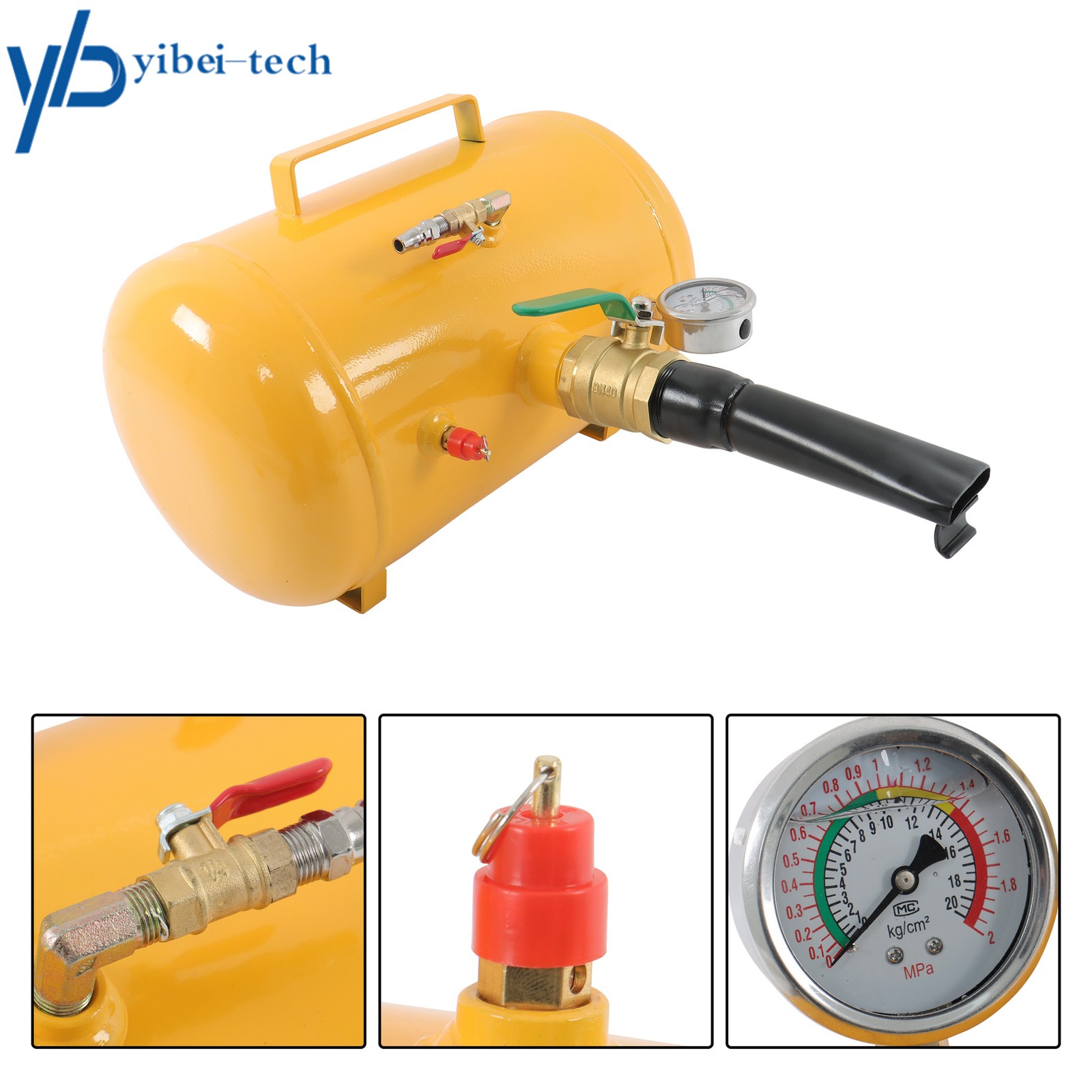 5 Gallon Air Tire Bead Seater Blaster Tool Seating Inflator Truck ATV 145PSI