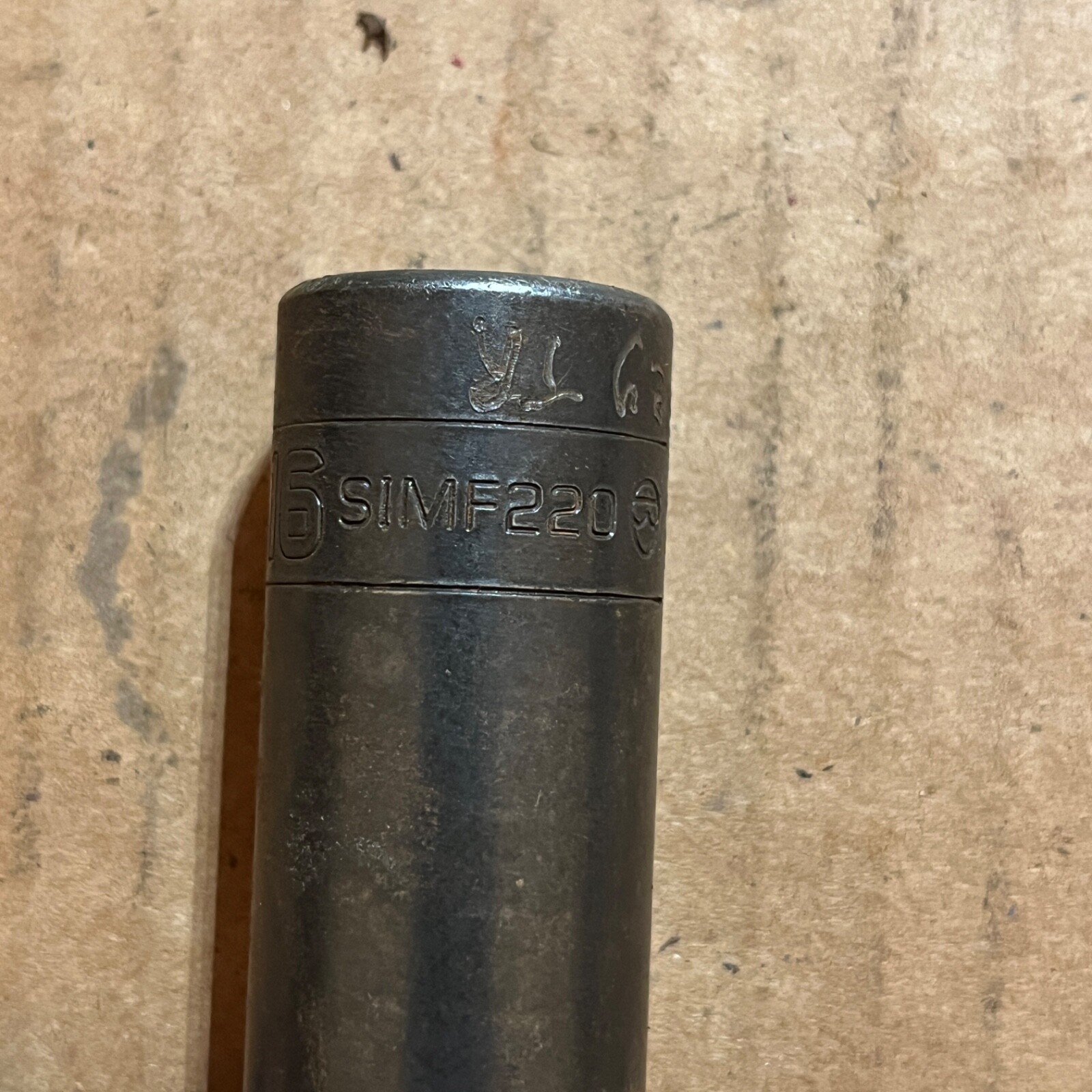 Snap-On SIMF220 3/8″ Drive 6-Point 11/16″ SAE Semi Deep Well Impact Socket – C