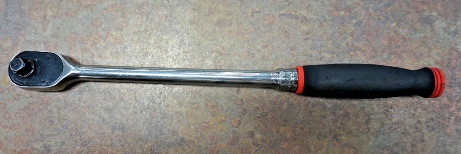 Snap-On 1/2″ Ratchet Wrench With Swivel Head SHL80A. 16.5″