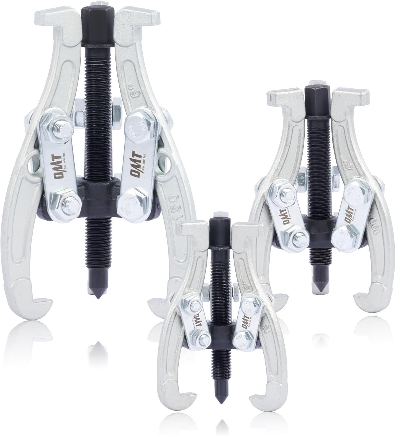 Versatile 3-Piece Gear Puller Kit – 3″, 4″, & 6″ for Easy Component Removal