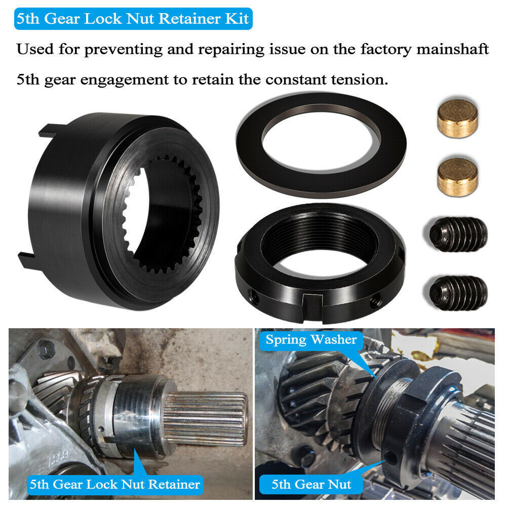 5th Gear Lock Nut Retainer Kit for 1994-05 Ram 2500 3500 4WD NV4500 Transmission