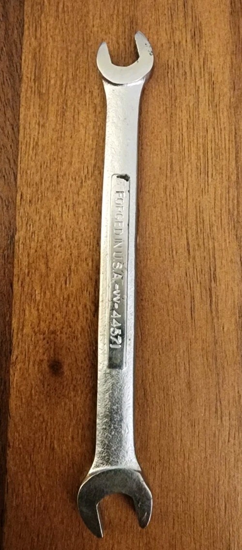 ​Vintage Craftsman VV 44571 Wrench 1/4 x 5/16 Double Open End MADE IN USA