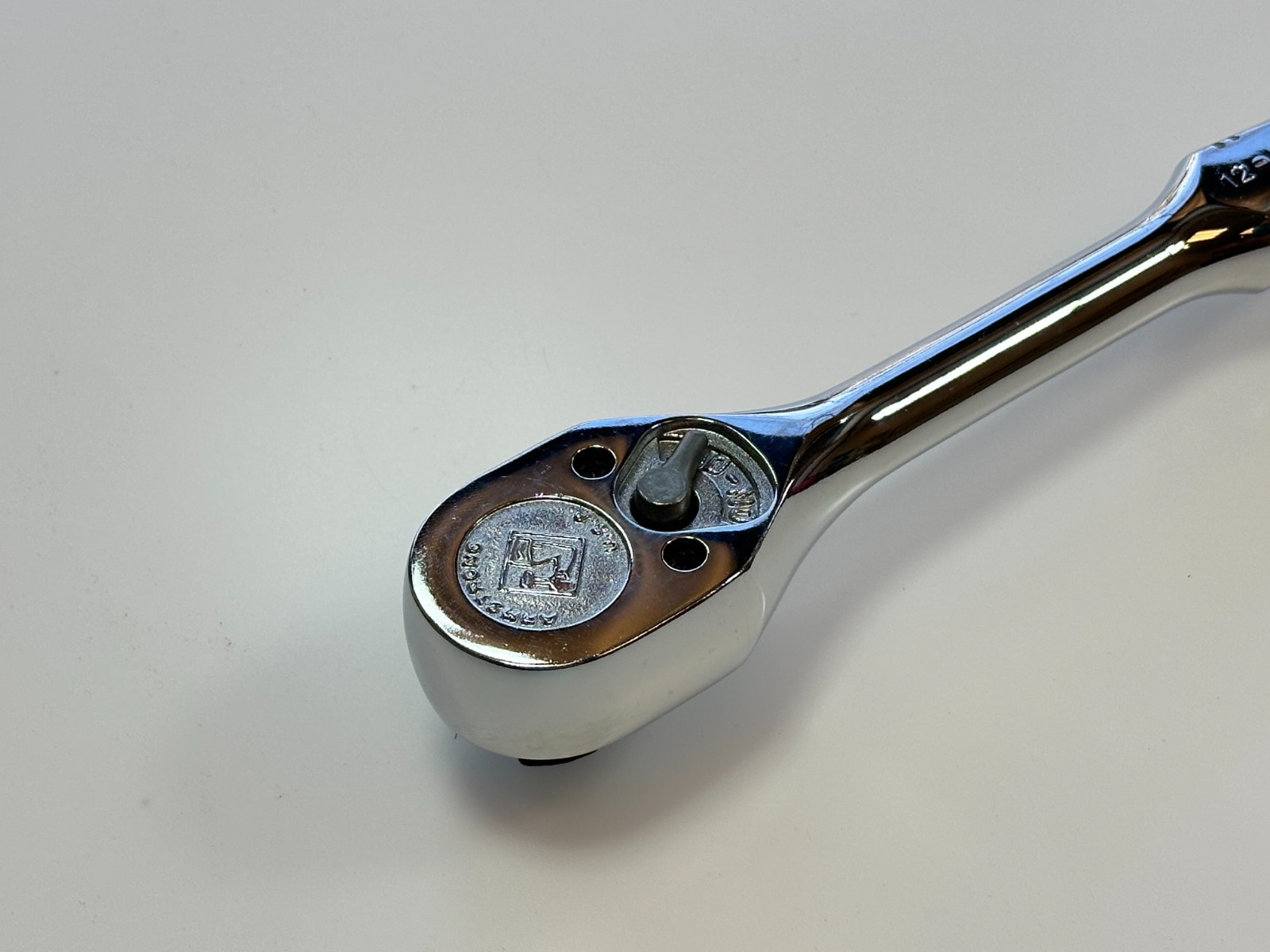 Armstrong Tools USA 12-903 1/2″ Drive Full Polished Chrome Plated Ratchet (NOS)