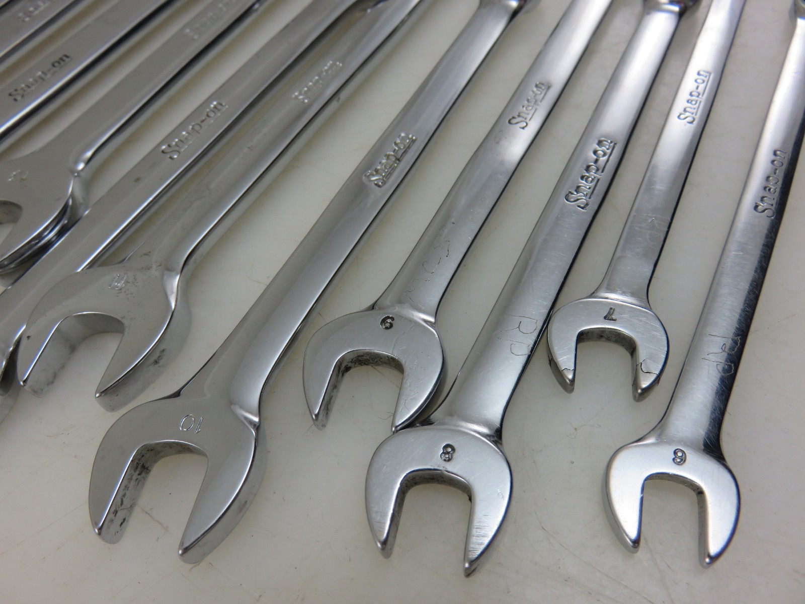 Snap-On OEXM SHORT Metric Combination Wrench 6mm-18mm 14pc Set Vintage USA