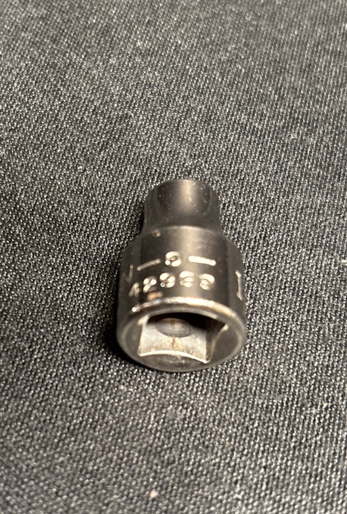 VTG Craftsman 1/4in. 6 Point 3/8″Socket 42999 Inverse G Replacement Great Con.