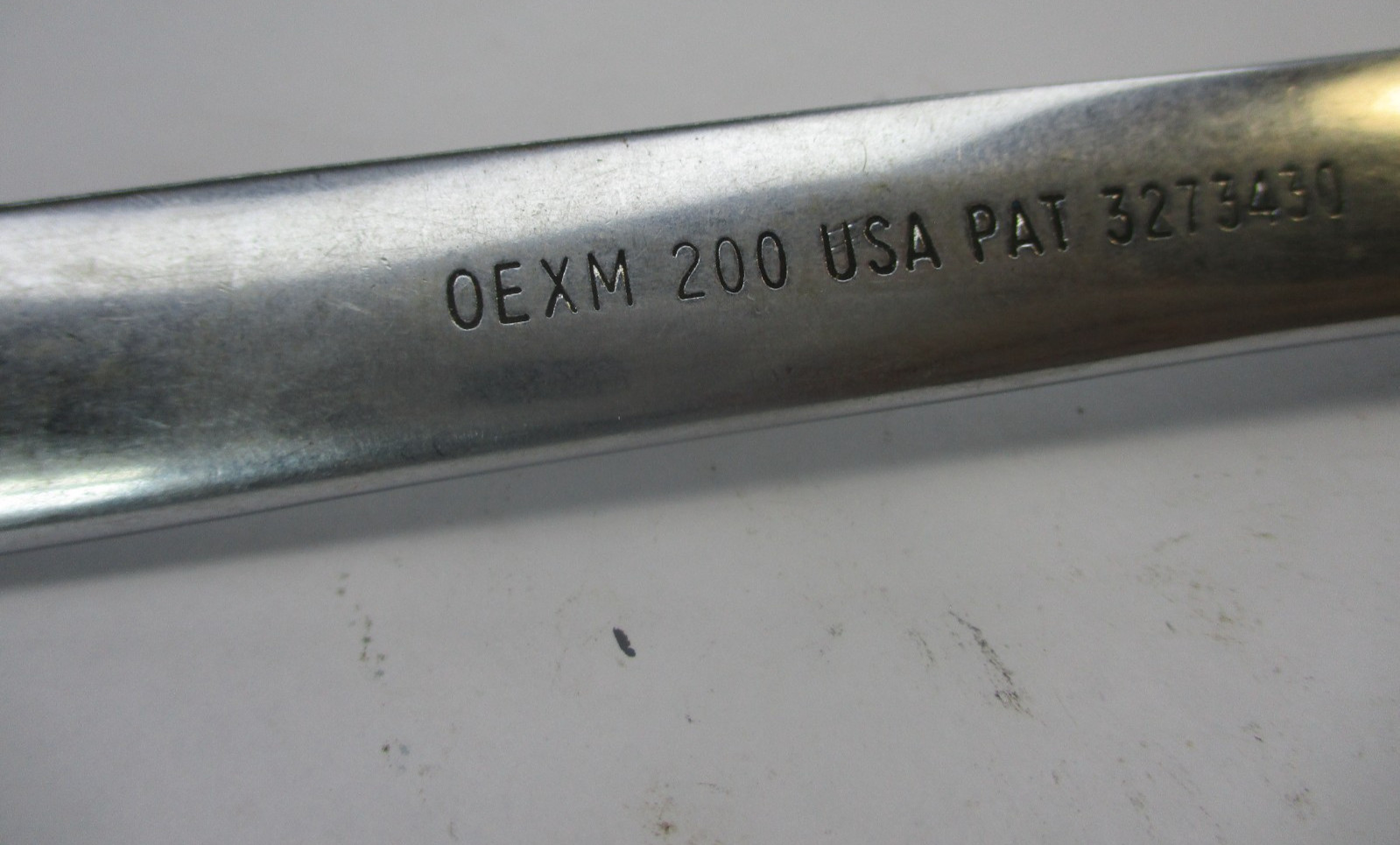 Snap on OEXM200 Metric 20mm 12pt Combination Wrench USA OWNER MARKS