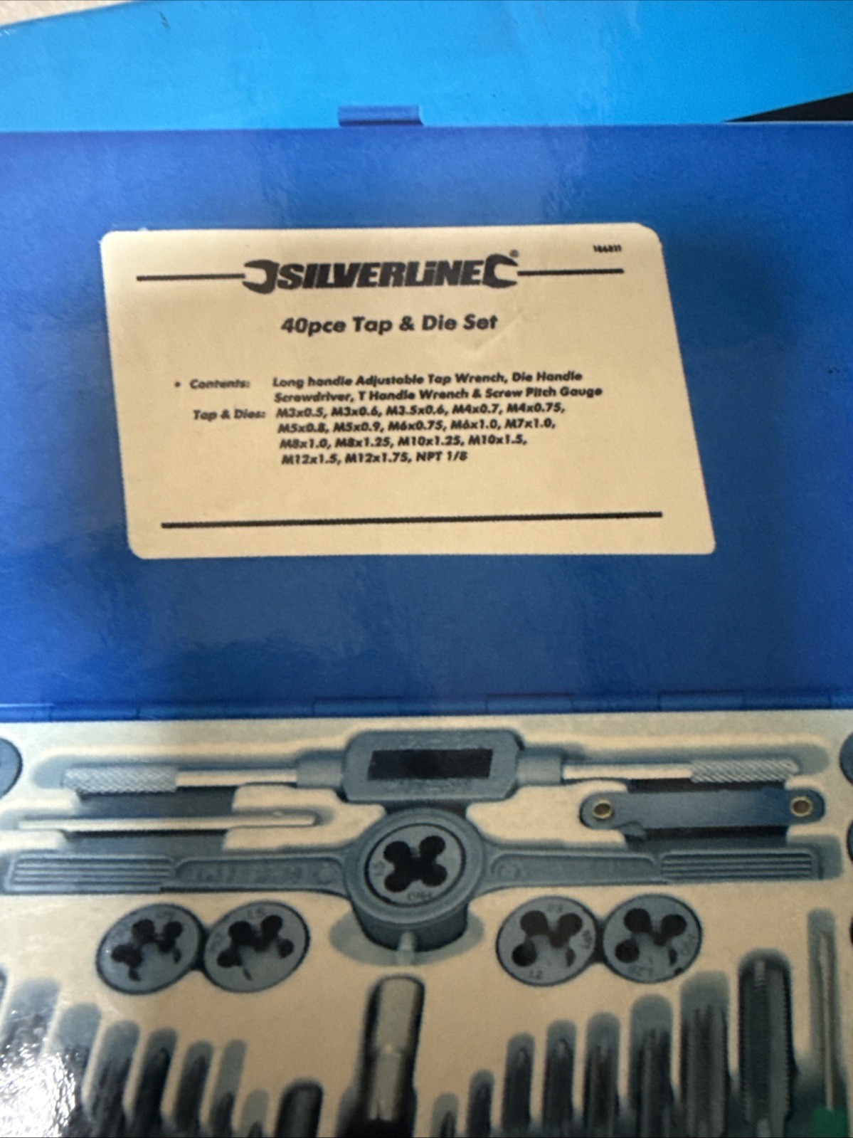 SilverLine Expert Quality 40 Pce Expert Tap & Die Set