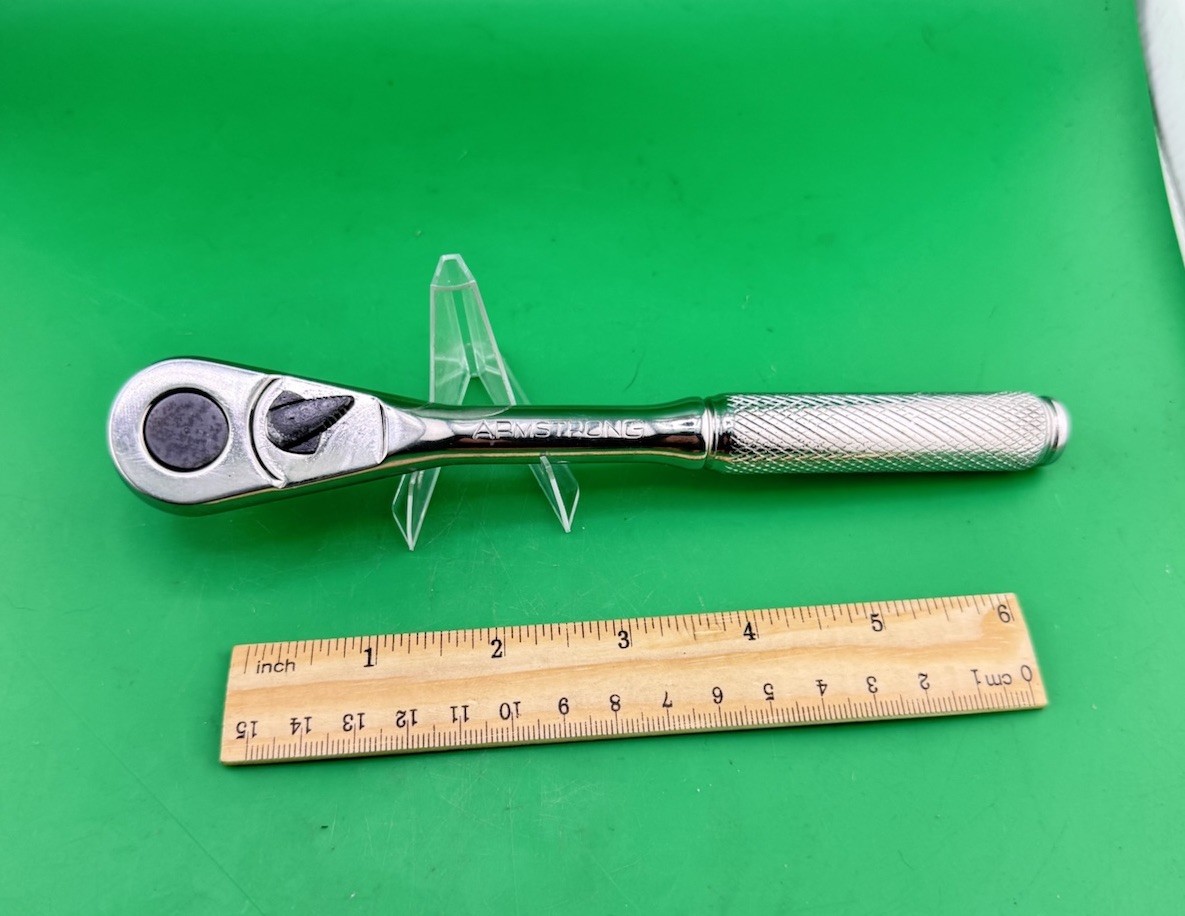 Armstrong 11-972A 3/8″ Drive 7-1/2” Inch Long Ratchet