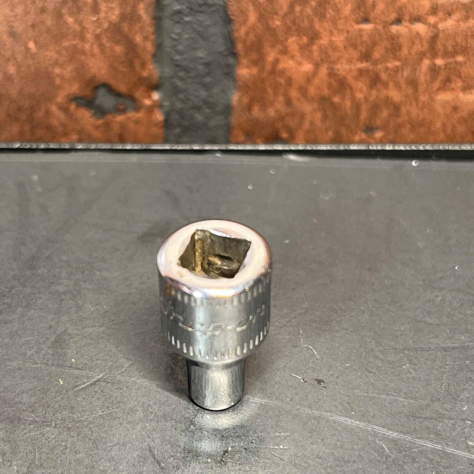 Snap On USA 4mm 6 Point 1/4″ Drive Shallow Socket TMM4 4 MM Chrome