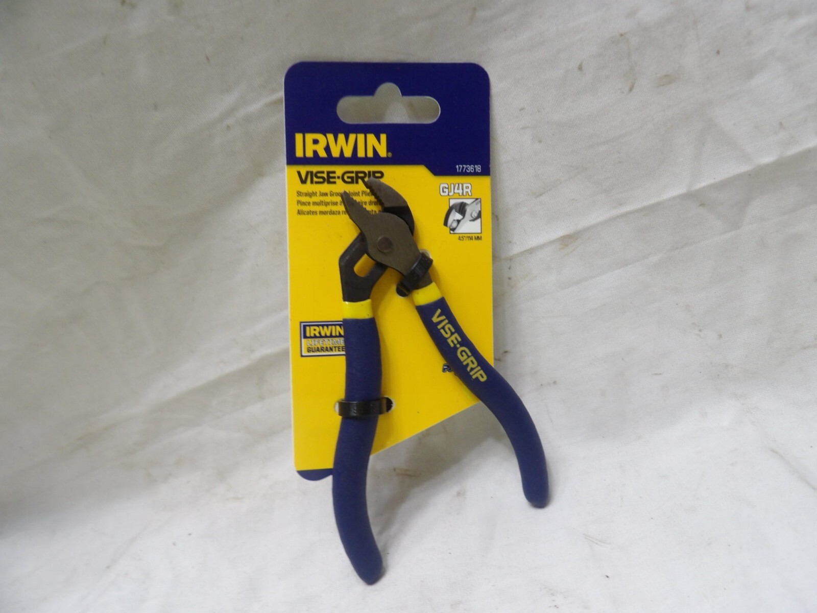Irwin Vise-Grip 4″ Straight Groove Joint Pliers GJ4R #1773618