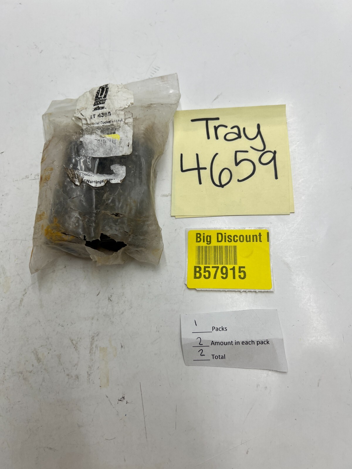 Pack of 2 – LTI Tools Twist Socket Lugnut Removal System LT-4300, Black