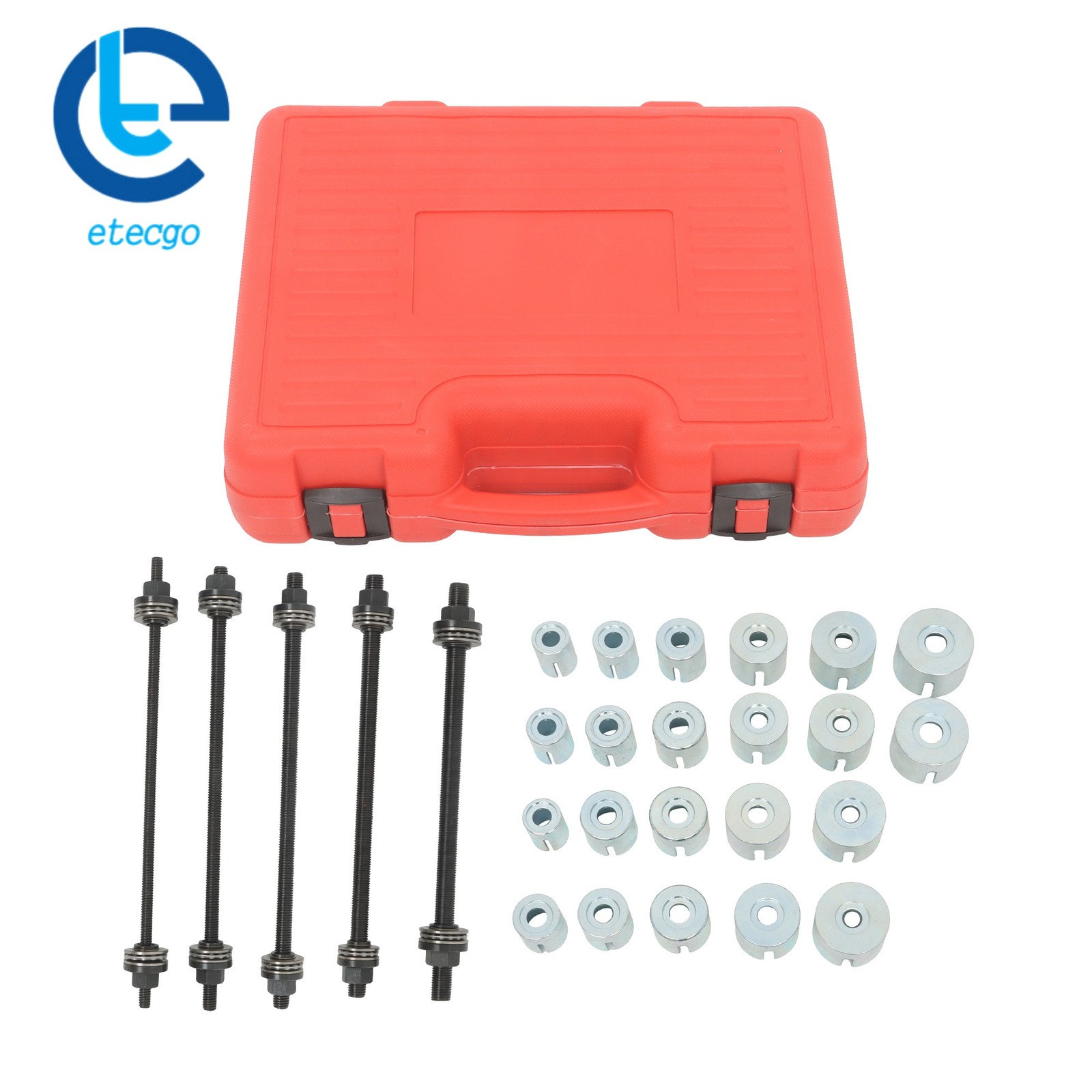 27Pcs Universal Press and Pull Sleeve Bush Bearing Removal Insertion Tool Kit