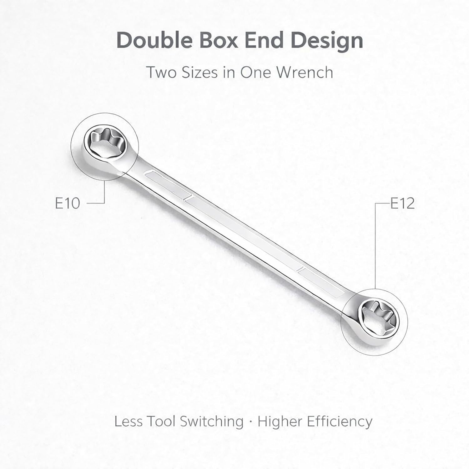 External Torx (E-Torx) box wrench tool size E10 x E12