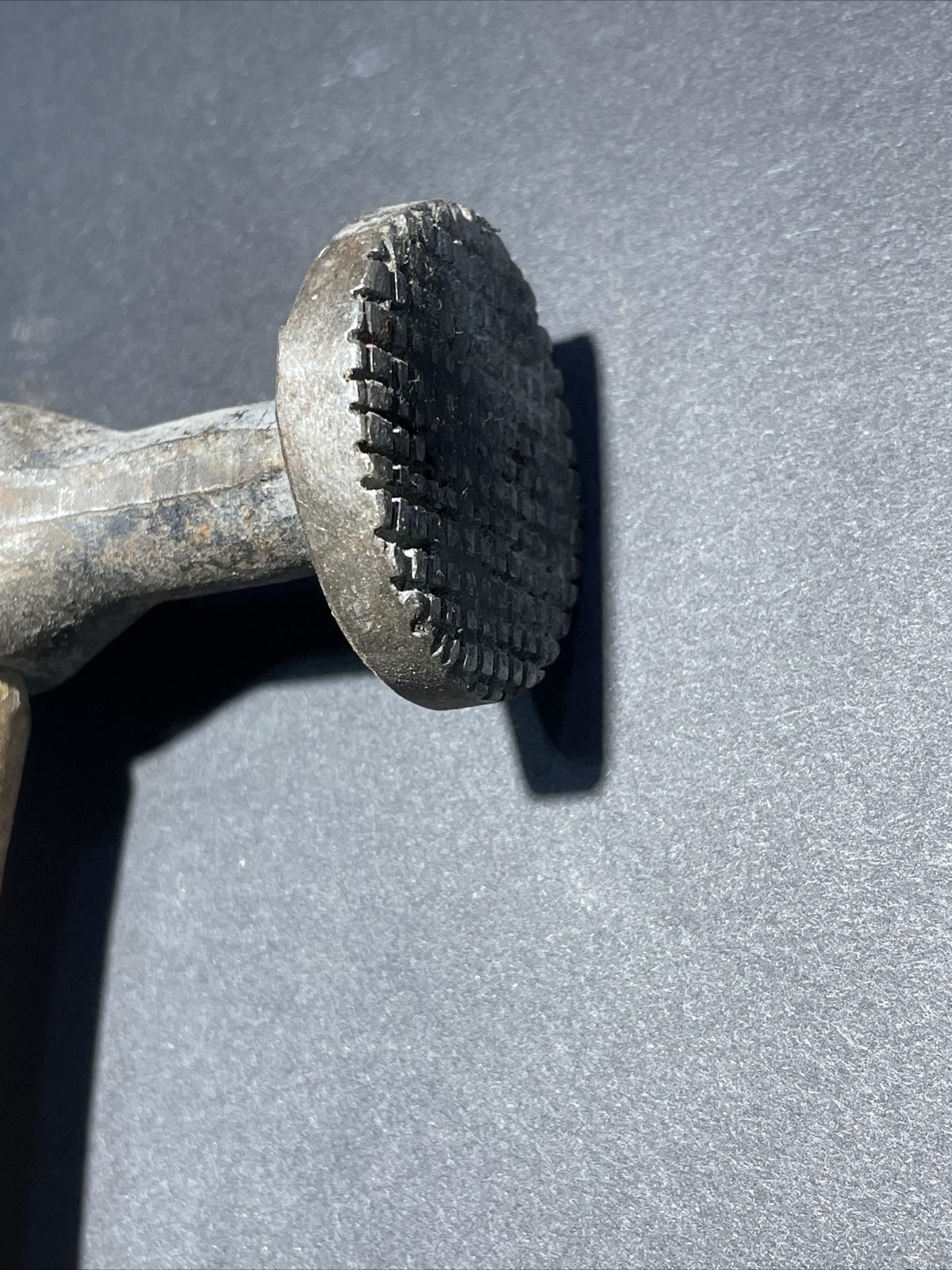 Vintage Auto Body Hammer, Wood Handle, 12-3/16″ Tall X 4-15/16″ Wide Head, #343